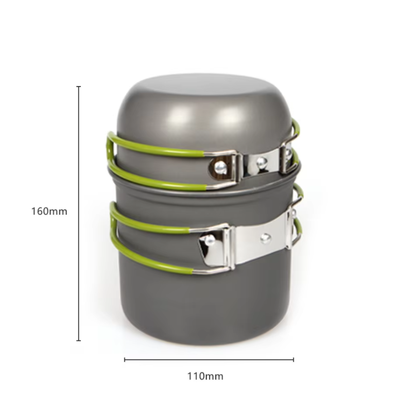 Ultralight Camping Pot Set: Ca - Camping Cooking Mess Kit recension och pris