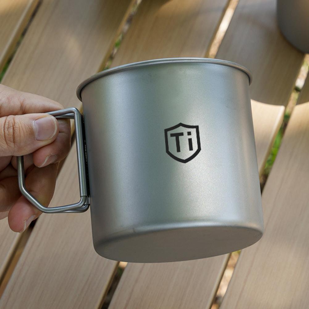 Camping Mug Titanium Cup Touri - Camping Cooking And Dining Set recension och pris