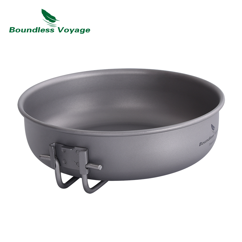 Boundless Voyage Ultra-light T - Camping Cooking Frying Pan recension och pris
