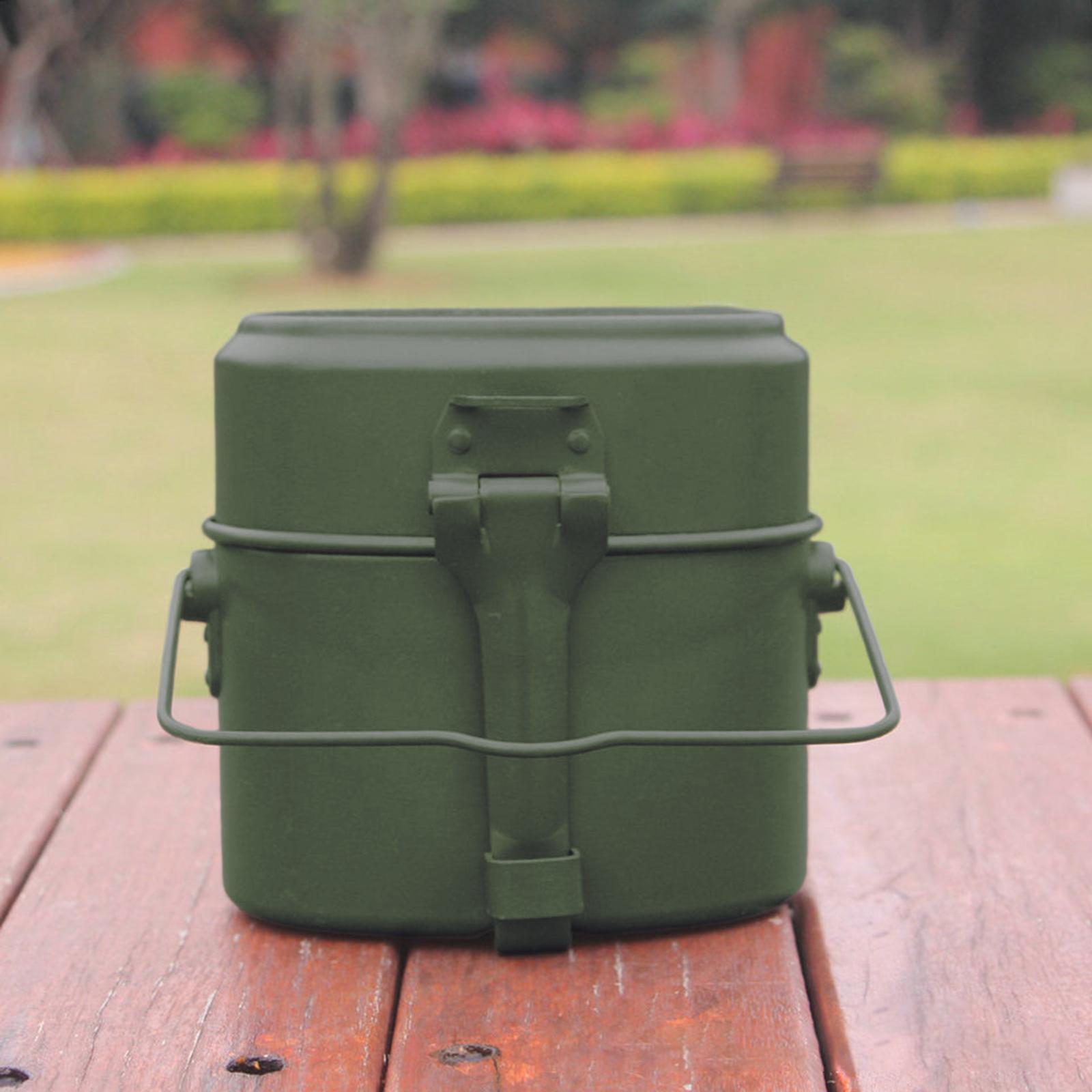 3Pcs/Set Lunch Box Aluminum Po - Camping Cooking Kit Box recension och pris