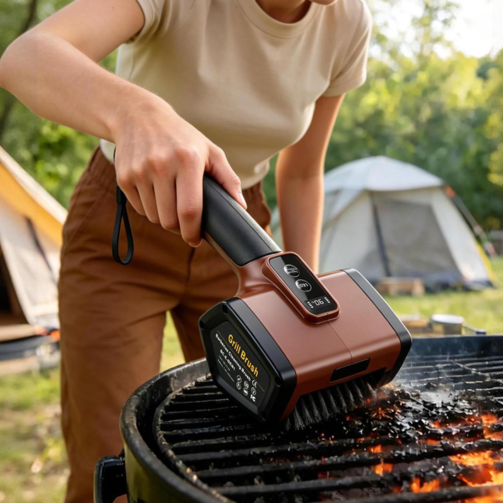 Automatic Grill Cleaner 3000mA - Camping Cooking Grate recension och pris