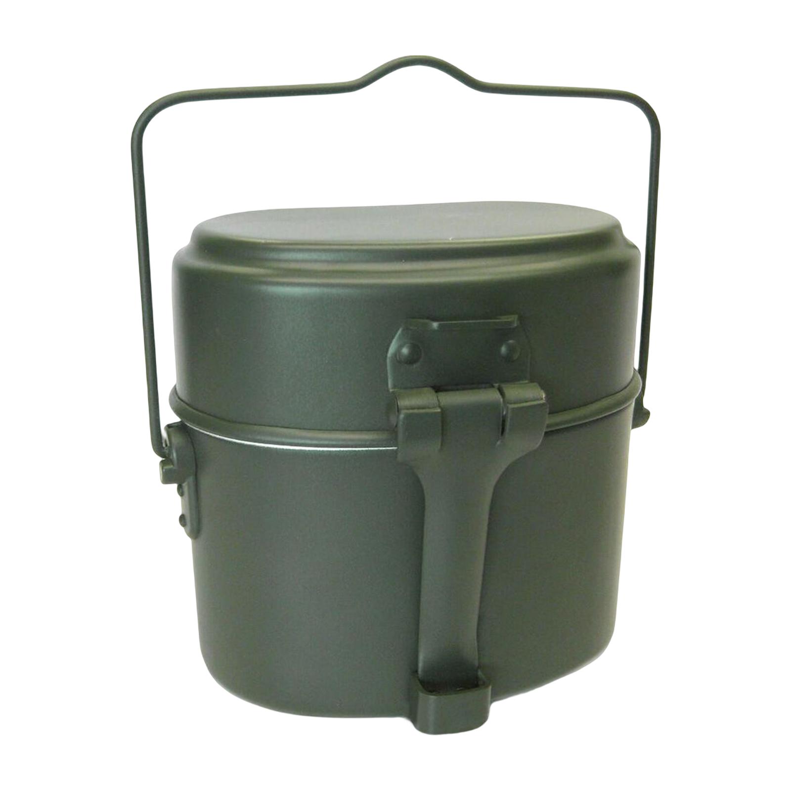 Lunch Box Mess Kit Pot and Pan - Camping Cooking Kit Box recension och pris