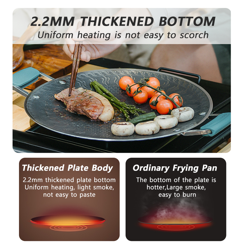 Naturehike BBQ Cooking Grill P - Camping Cooking Frying Pan recension och pris