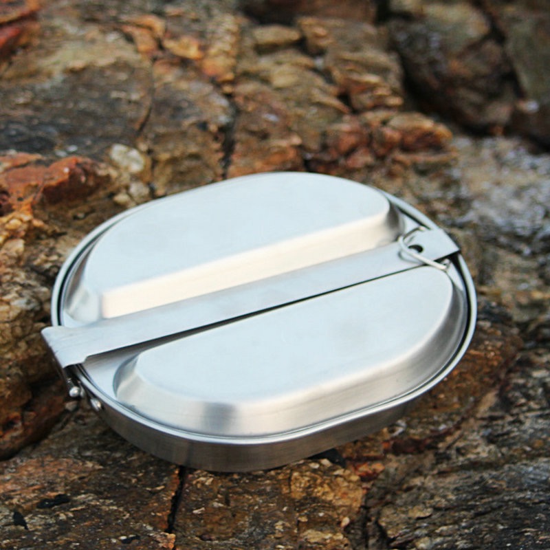 US Military Mess Kit, Retro Me - Camping Cooking Kit Box recension och pris