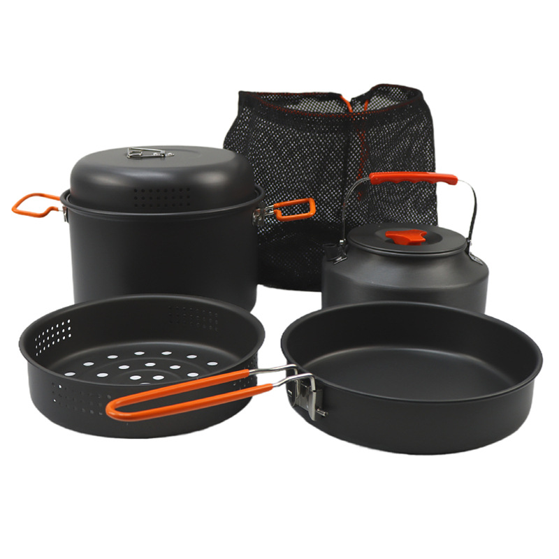 Outdoor Cookware Set Camping C - Camping Cooking Frying Pan recension och pris