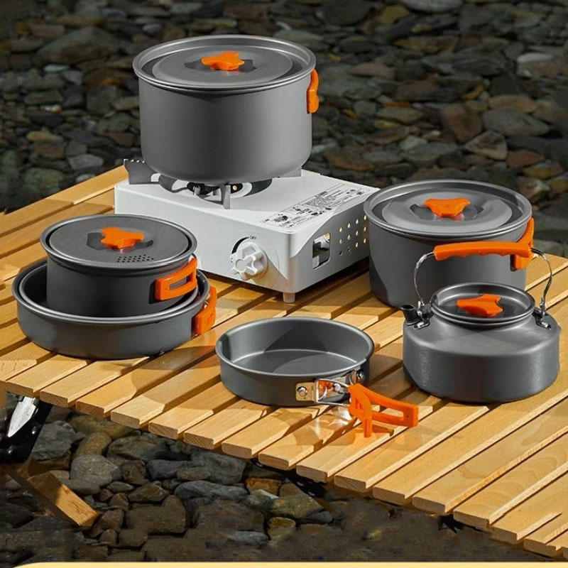 Camping Cooking Non-Stick Ligh - Camping Cooking Mess Kit recension och pris