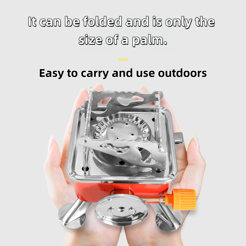 Outdoor Mini Square Stove Camp - Camping Cooking Grate recension och pris