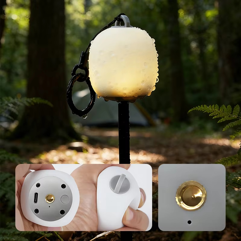 Mini Egg-Shaped Squeeze Silico - Camping Cooking Utensil Holder recension och pris