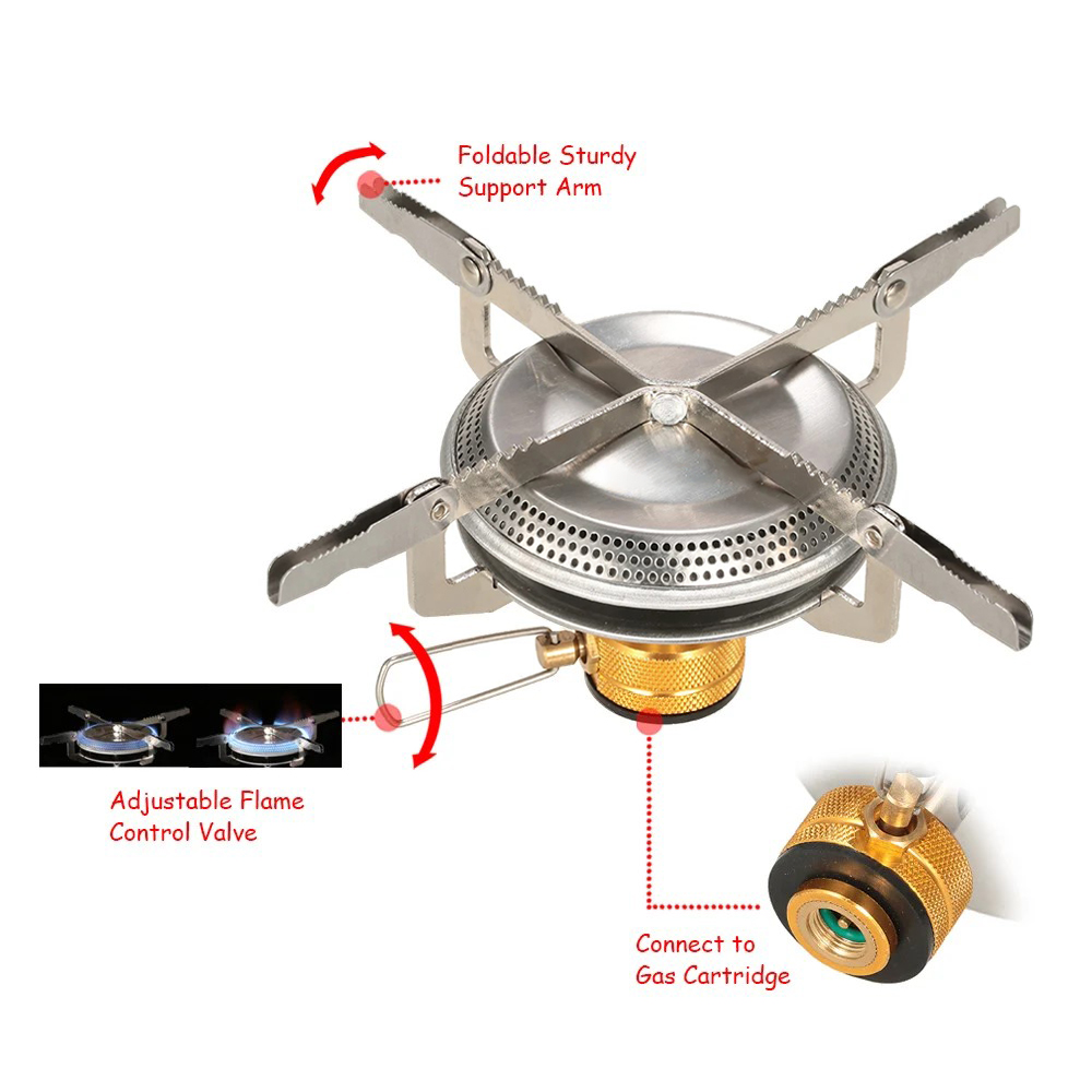 Outdoor Camping Gas Stove Ultr - Camping Cooking Burner recension och pris