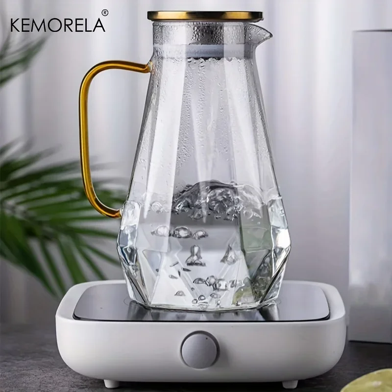 1PCS Diamond Texture Glass Tea - Camping Cooking Pot Set recension och pris
