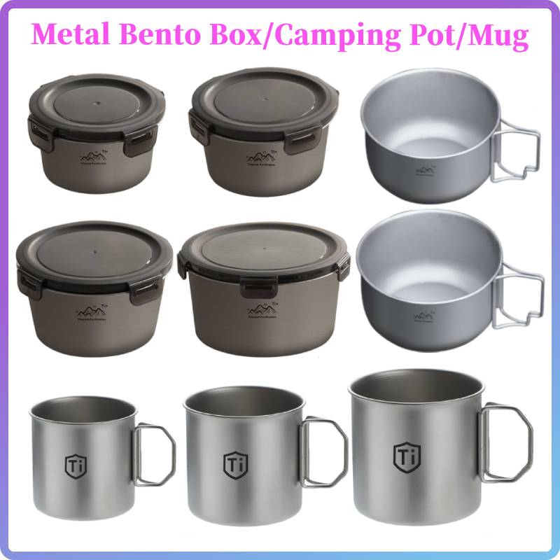 Backpacking Camping Cookware M - Camping Cooking Kit Box recension och pris