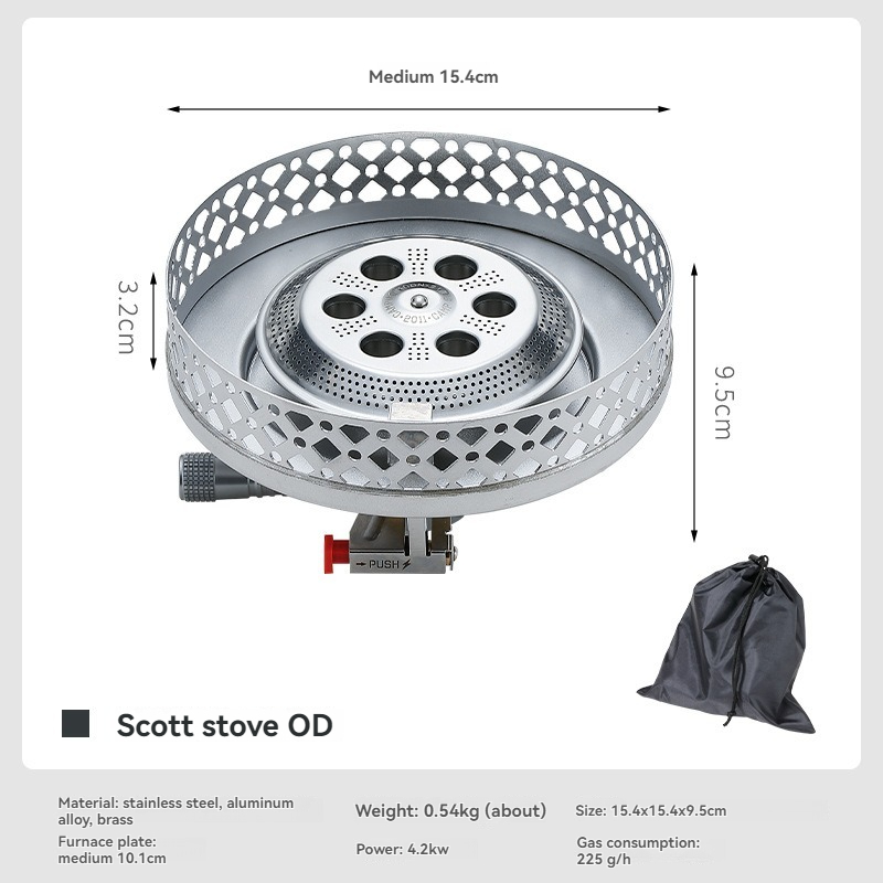 OD-4 Scott High Mountain Stove - Camping Cooking Drawer recension och pris
