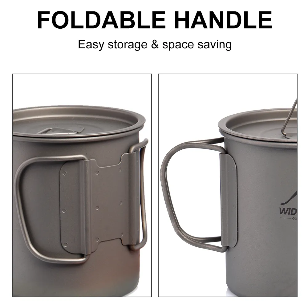 Widesea Camping Mug Titanium C - Camping Cooking And Dining Set recension och pris