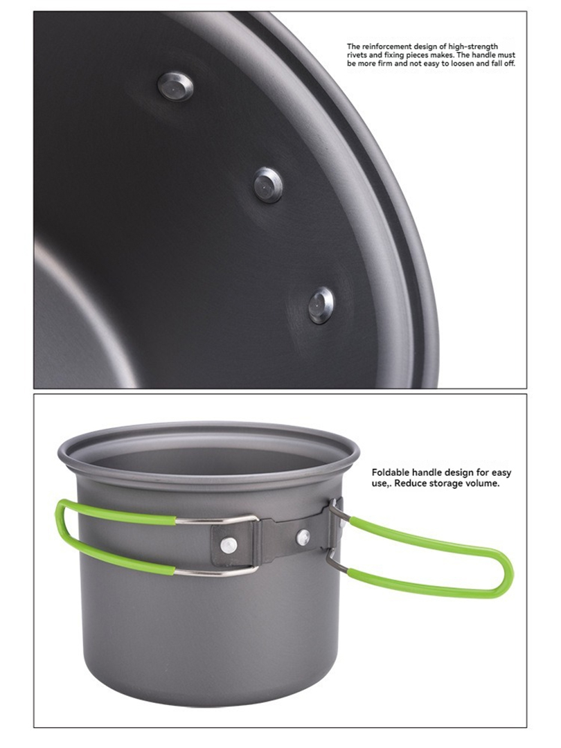 BRS-T15A Camping2026 Cookware  - Camping Cooking Mess Kit recension och pris