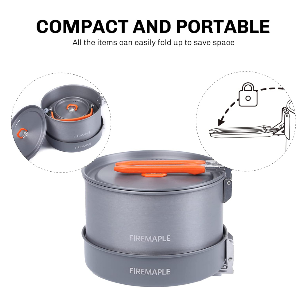 Fire Maple Camping Cookware Ut - Camping Cooking And Dining Set recension och pris