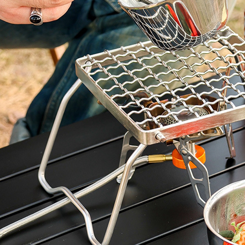 HHO-Barbecue Grill Stand Tool  - Camping Cooking Grate recension och pris