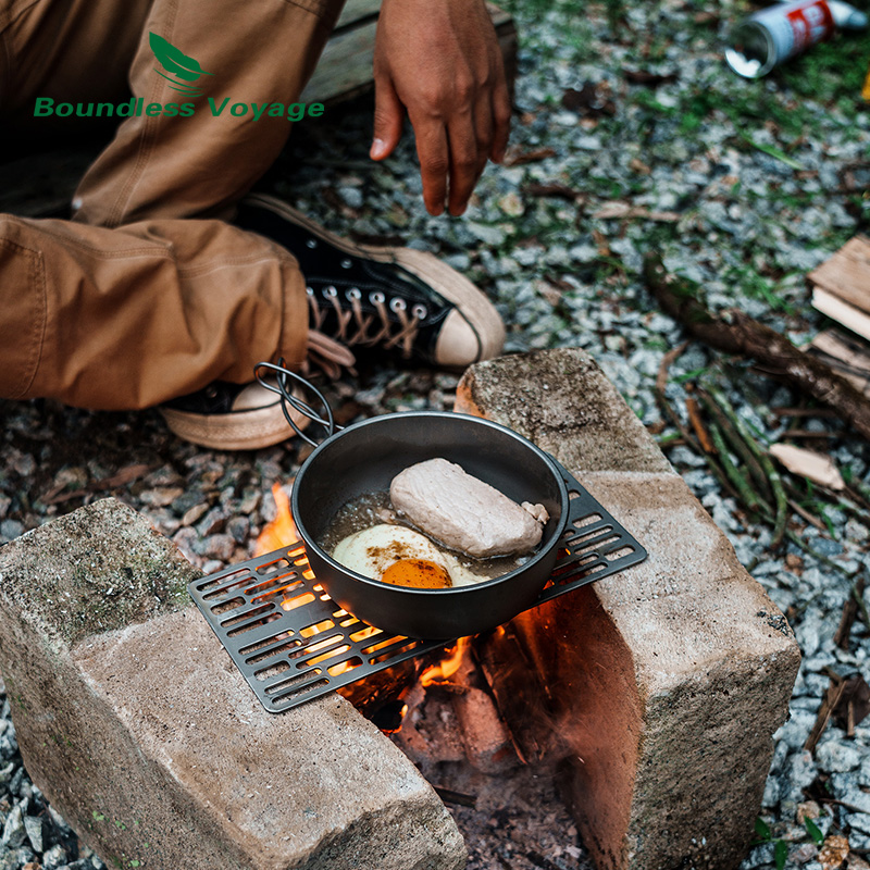 Boundeless Voyage Outdoor Camp - Camping Cooking Pan recension och pris
