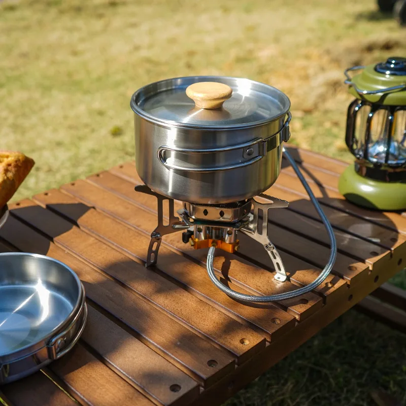 Outdoor Folding Cookware Set S - Camping Cooking Kit Box recension och pris