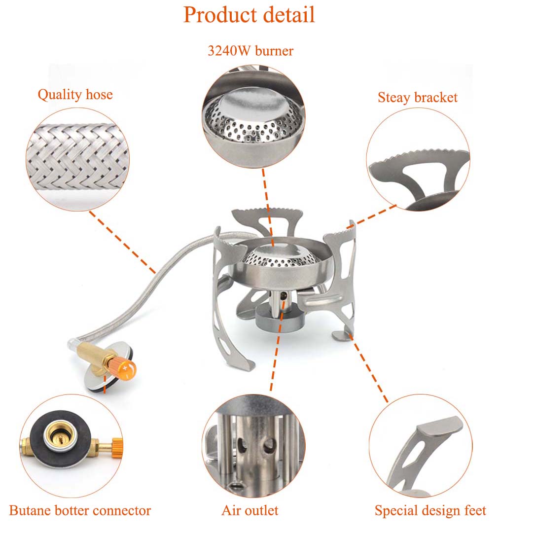 3240W High Power Outdoor Campi - Camping Cooking Top recension och pris