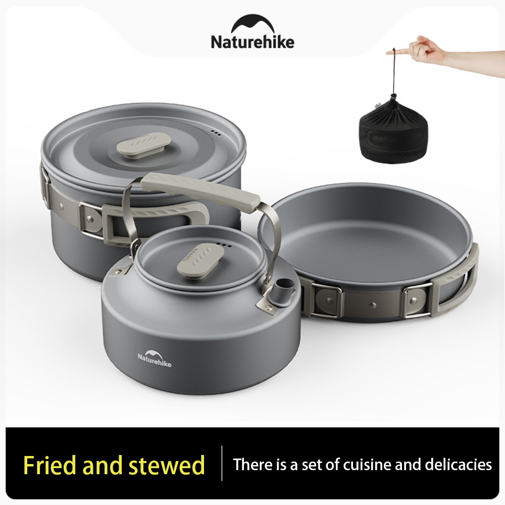 Naturehike Outdoor Pot Set,Cam - Camping Cooking Frying Pan recension och pris