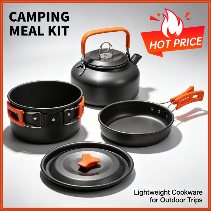 Camping Cooking set Camping Co - Camping Cooking Pot Set recension och pris