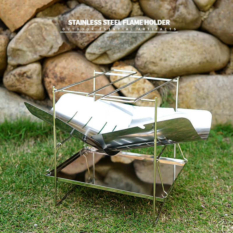 Wood Burning Camping Stove Por - Camping Cooking Grate recension och pris