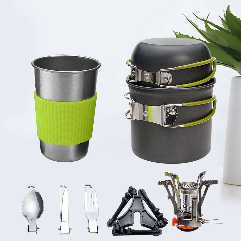 Outdoor Camping Cookware Set L - Camping Cooking Pot Set recension och pris