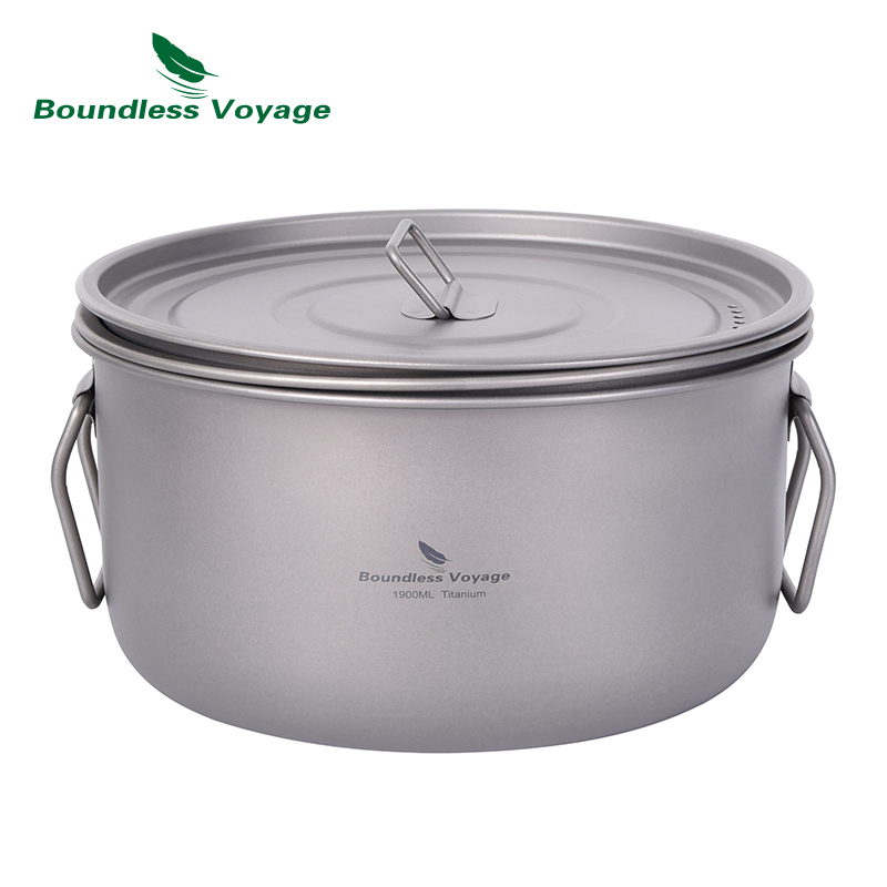 Boundless Voyage Camping Cooki - Camping Cooking Frying Pan recension och pris